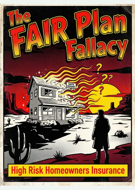 What a FAIR Plan Is and When It May Be a Fallback insurance comic cover