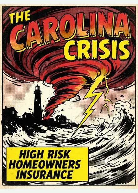 North Carolina Coastal Home Insurance Options insurance comic cover