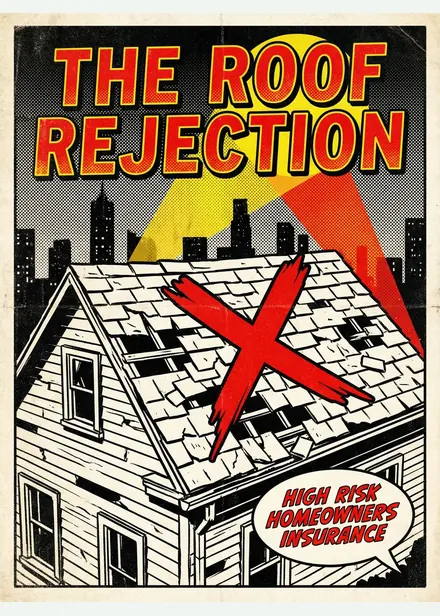 Roof Rejection and Home Insurance Options insurance comic cover