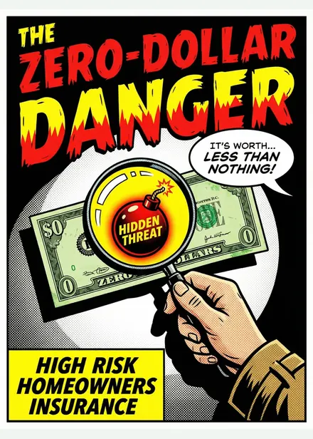 Zero-Dollar Home Insurance Claims insurance comic cover