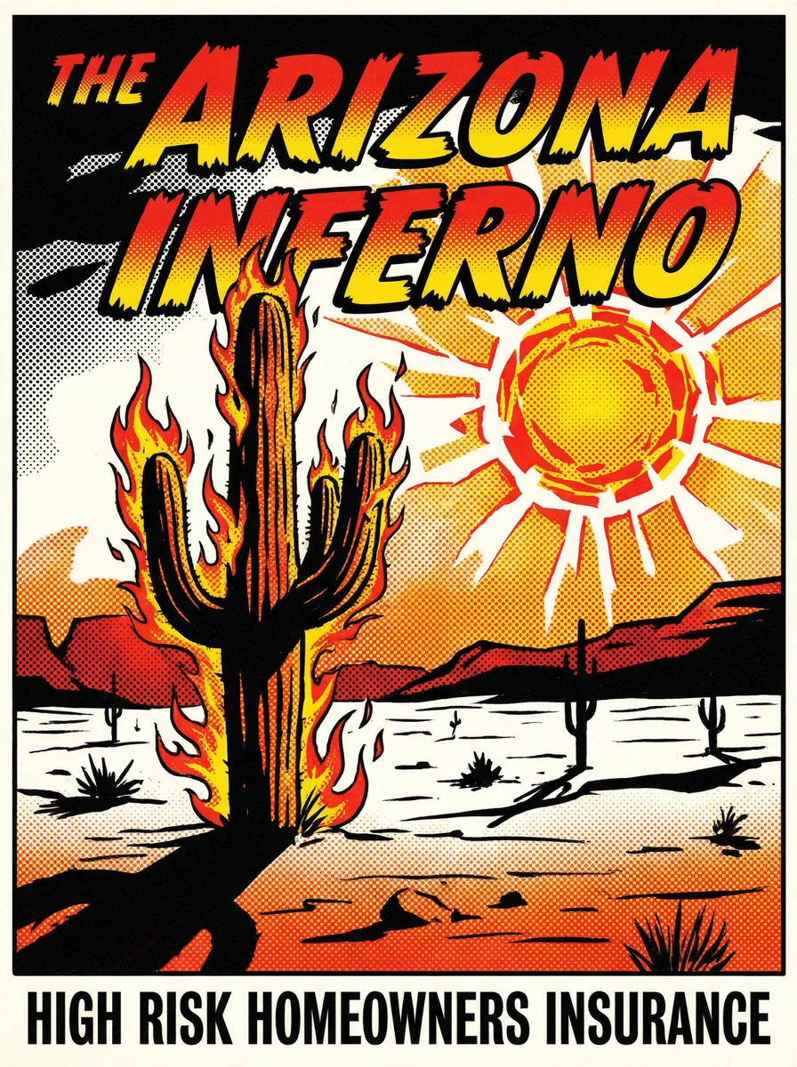The Arizona Inferno weekly comic cover