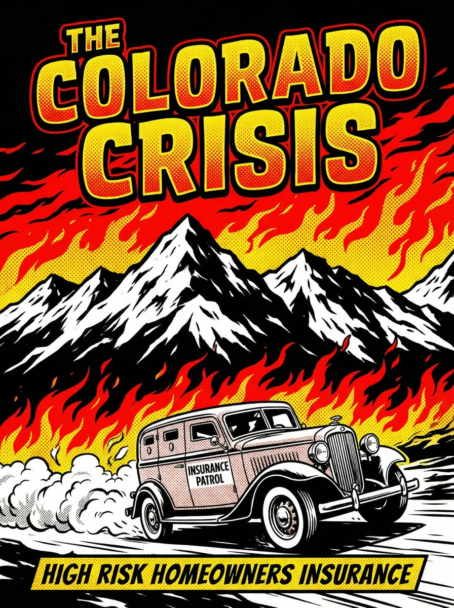 The Colorado Crisis weekly comic cover