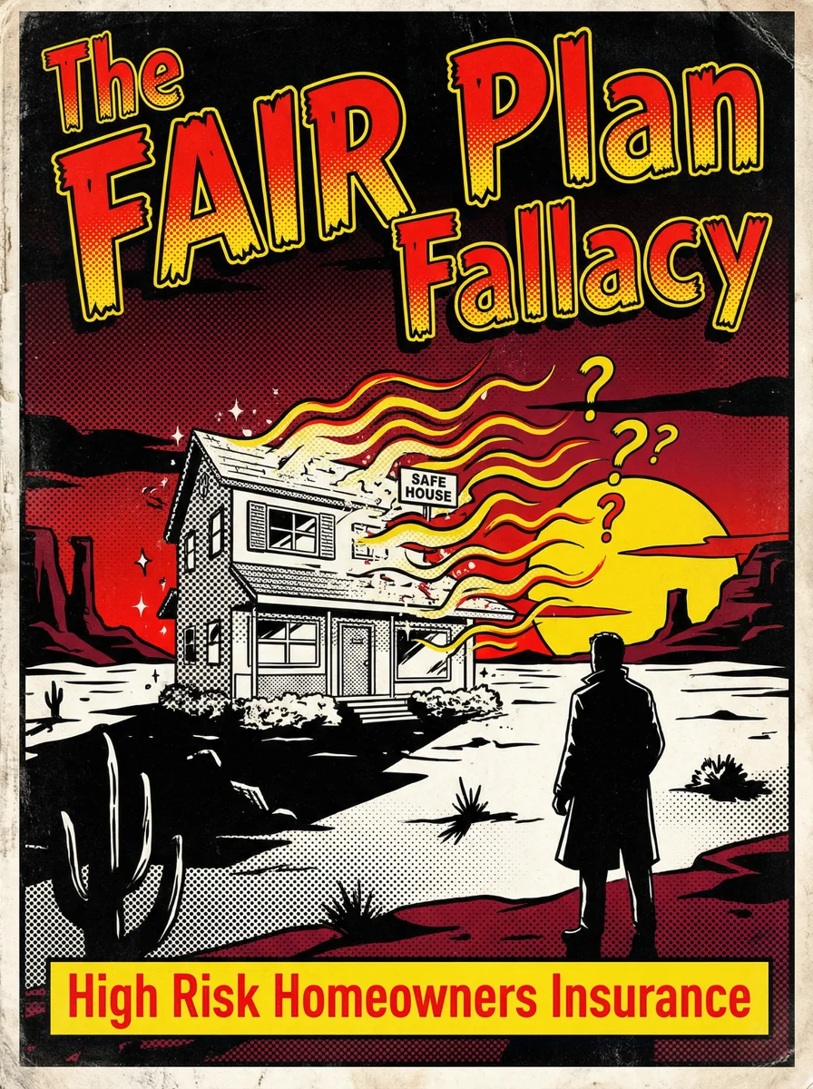 The FAIR Plan Fallacy weekly comic cover