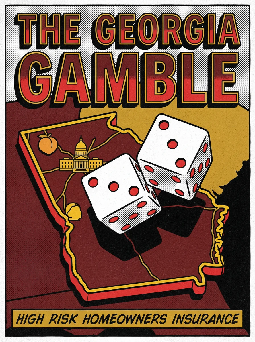 The Georgia Gamble weekly comic cover