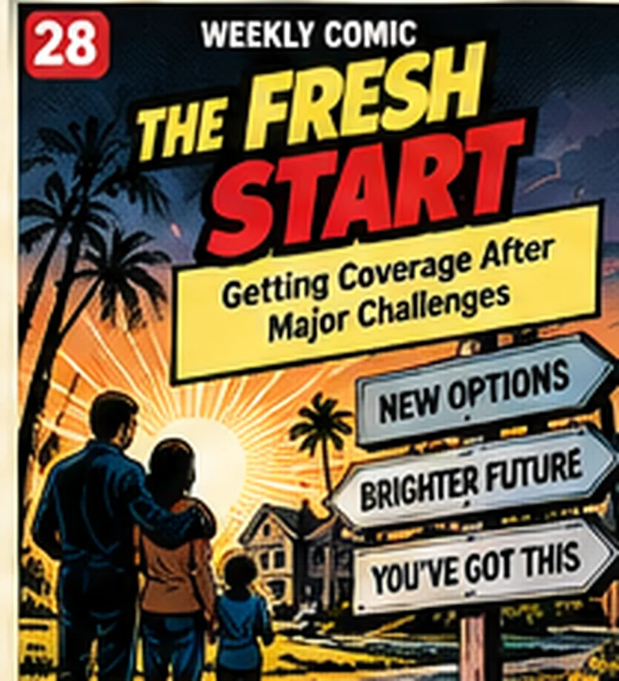 The Fresh Start weekly comic cover