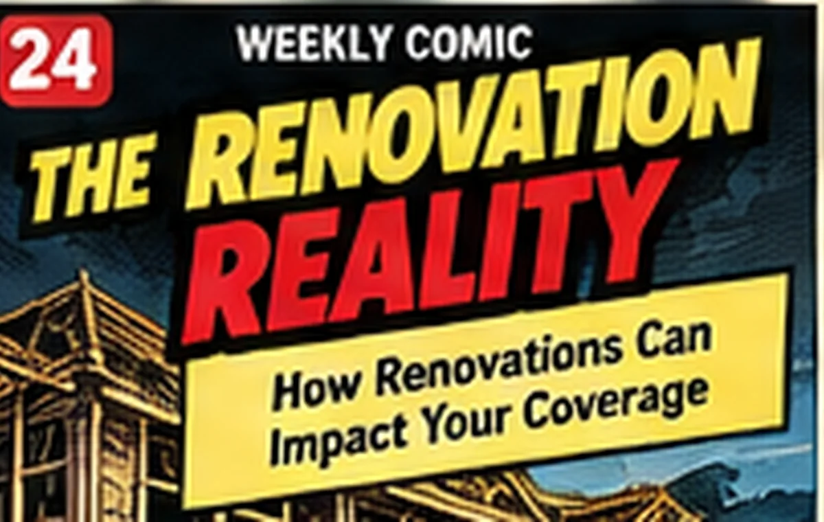 Tell the insurer about major work