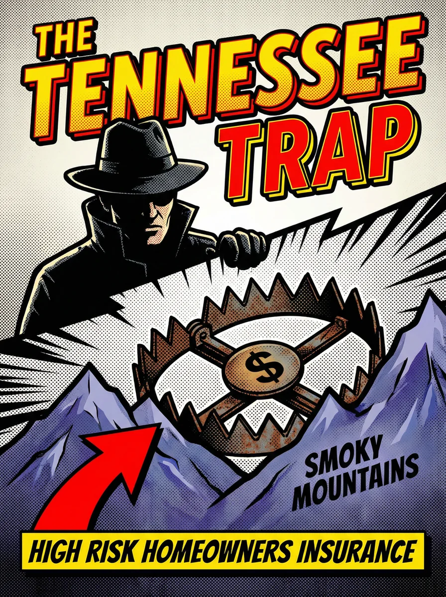 The Tennessee Trap weekly comic cover